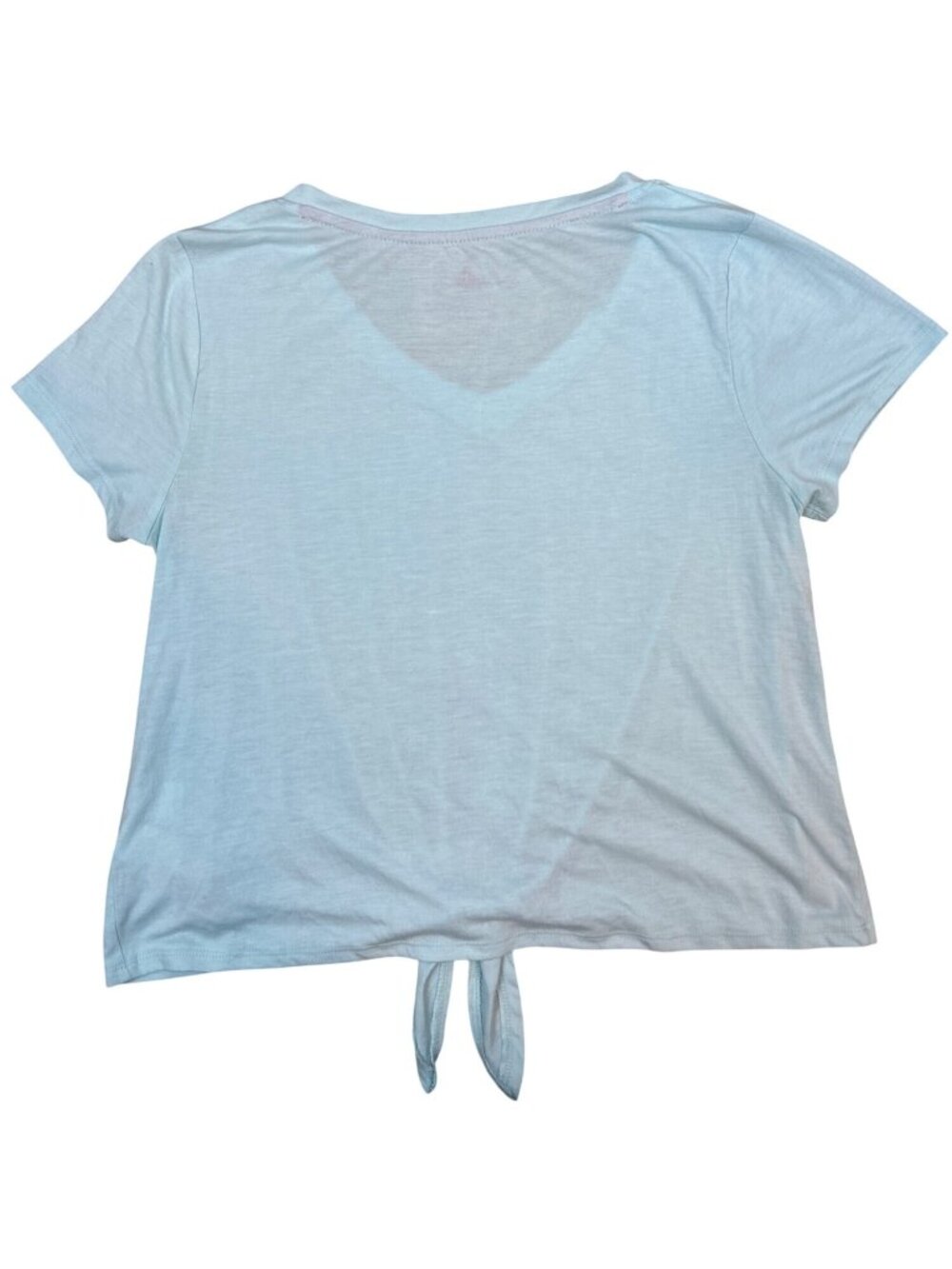 Disney Bo Peep Tie Front Graphic Tee Women's M Light Blue Toy Story Shirt - Picture 8 of 9